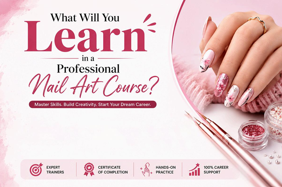 What Will You Learn in a Professional Nail Art Course
